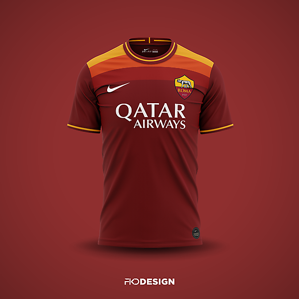 AS Roma || Nike || Home