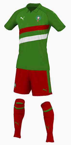 Morocco Kit (Away) | 2021 Prediction