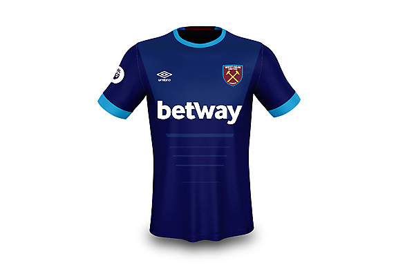 West Ham 2020-21 navy