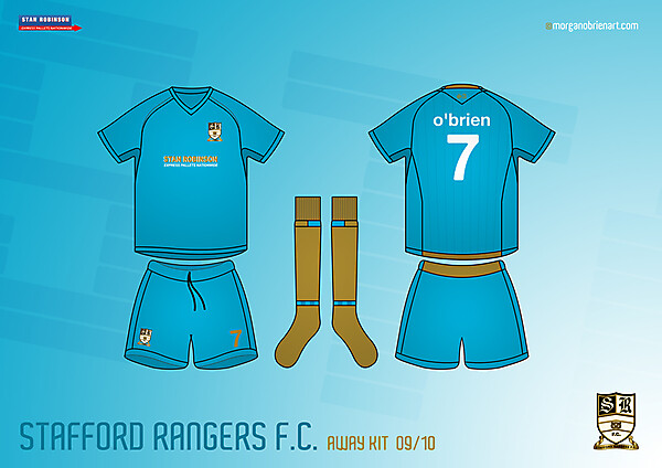 Stafford Rangers Away Kit