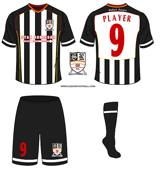 Stafford Rangers Kits