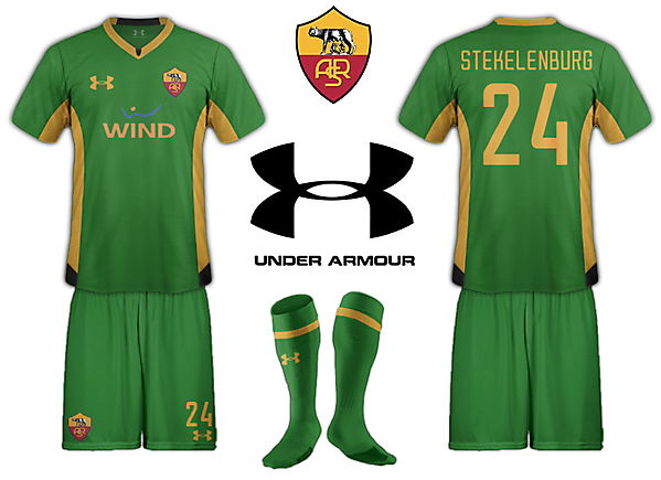AS Roma Under Armour Kit 2013/14