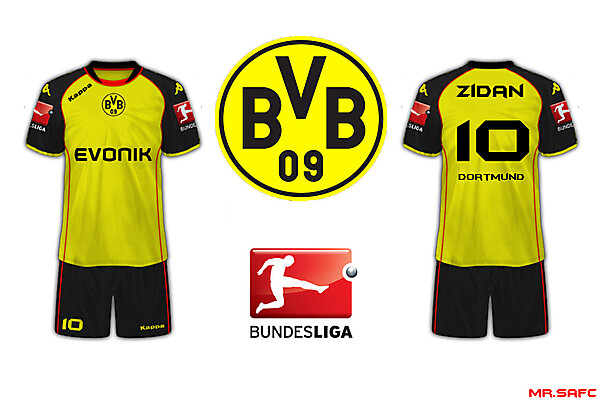 Borussia Dortmund Home Kit