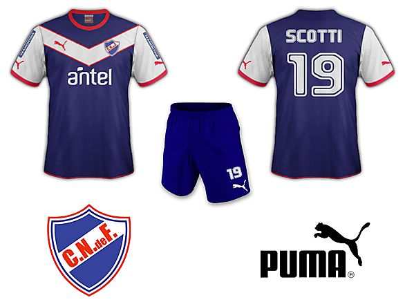 Club Nacional de Football Away Kit Puma