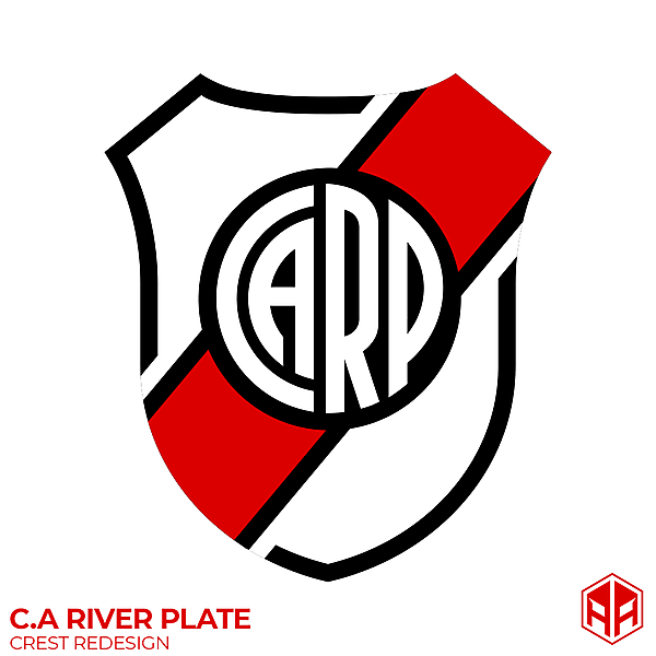 C.A River Plate crest redesign