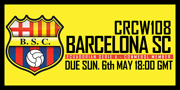 CRCW108 - BARCELONA SC (ECUADOR)