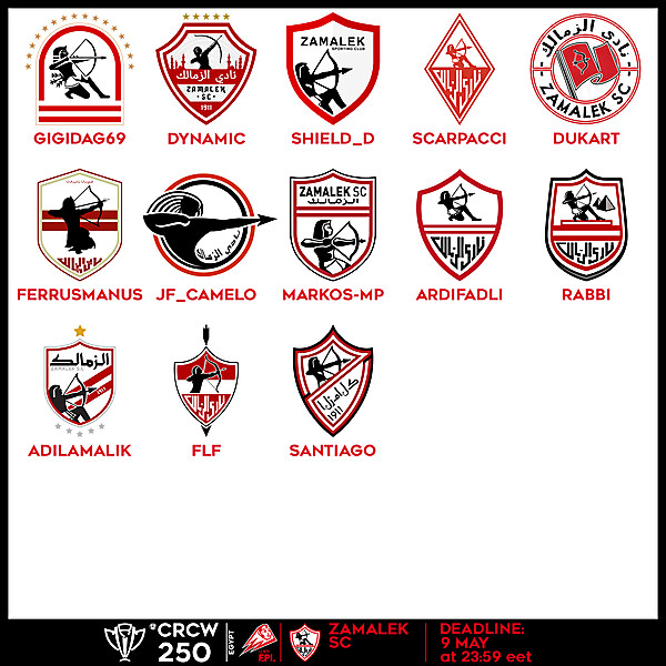 CRCW 250 VOTING - ZAMALEK SC