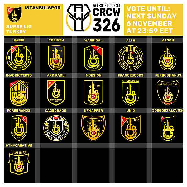 CRCW 326 - VOTING PHASE - ISTANBULSPOR