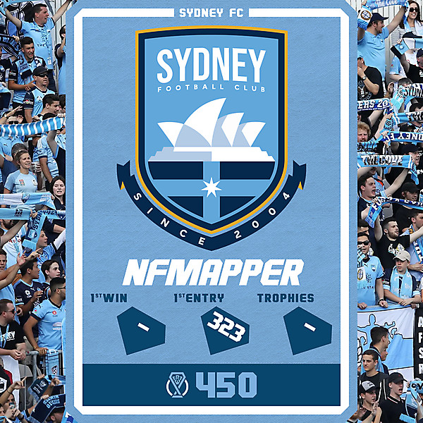CRCW 450 - ANNIVERSARY EDITION - SYDNEY FC - NFMAPPER