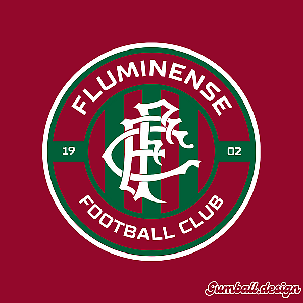 Fluminense logo redesign rebrand 