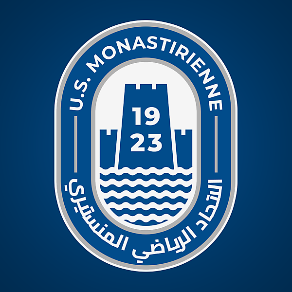 US Monastirienne | Crest Redesign