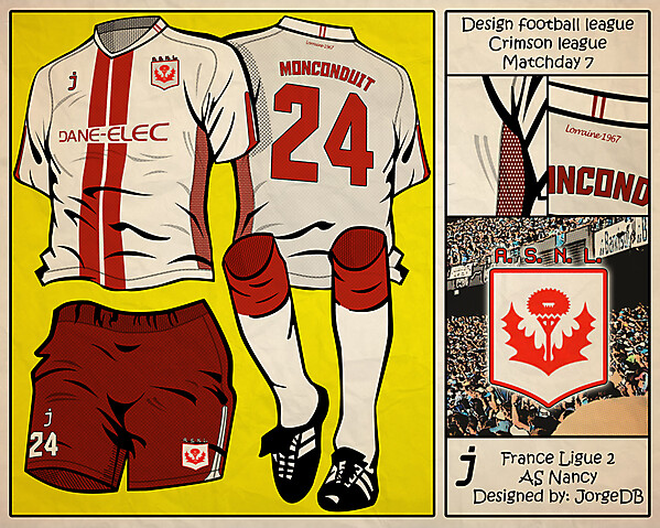 Design Football League - Crimson League - MD7 - AS Nancy by J-sports
