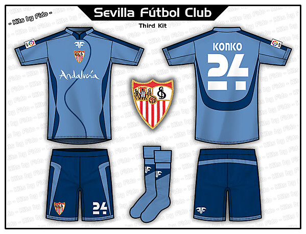 Sevilla FC Kits