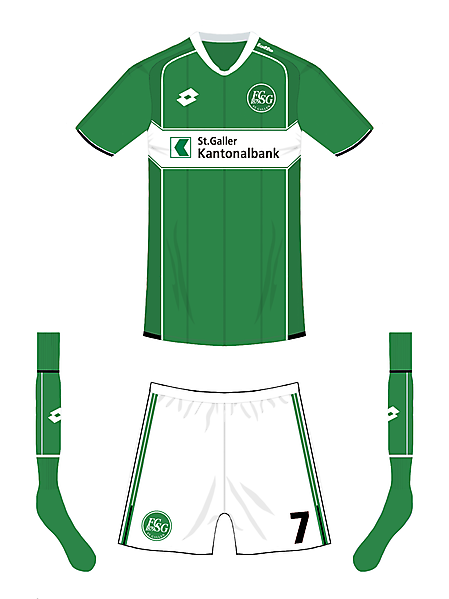 FC St. Gallen home kit