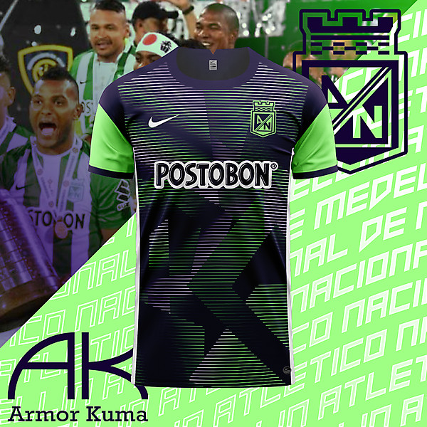 Atletico Nacional Nike Away Kit