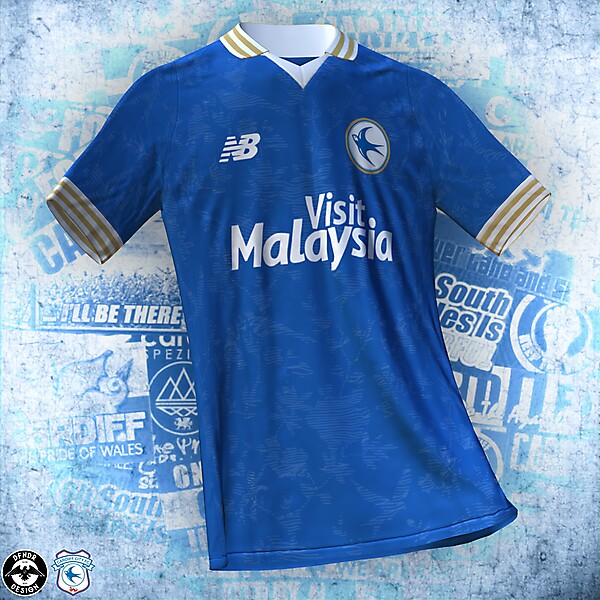KOTW | Cardiff City FC - 125th Anniversary home kit concept