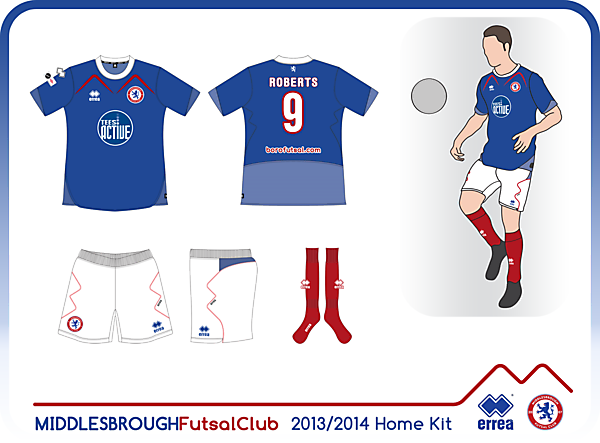 Boro Futsal Home Kit 13/14