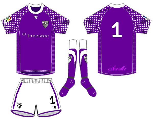 Warrior Sevilla Keeper Kit - Wighty93