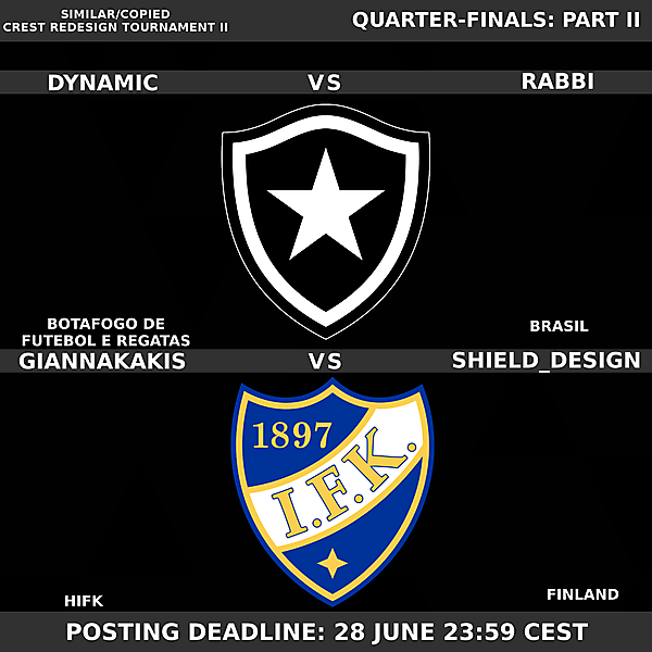 Quarter-finals Part II - Matches 3 & 4 