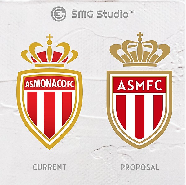 AS Monaco - Crest Redesign