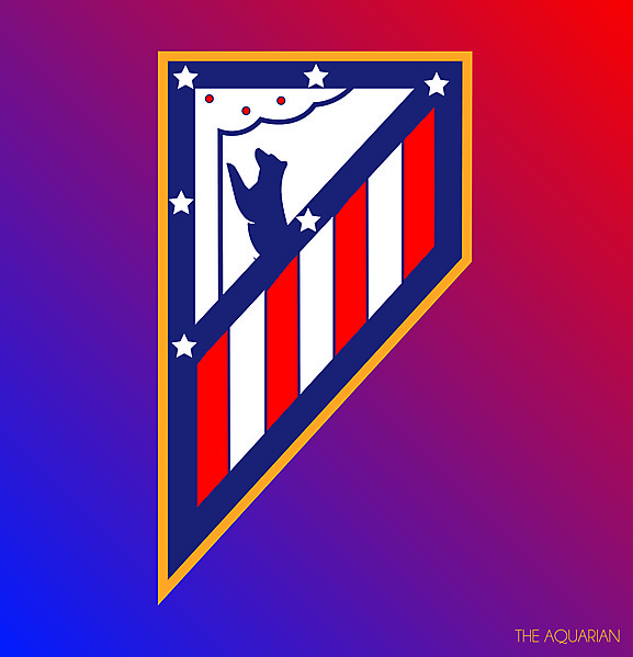 Athletico Madrid Logo Redesign