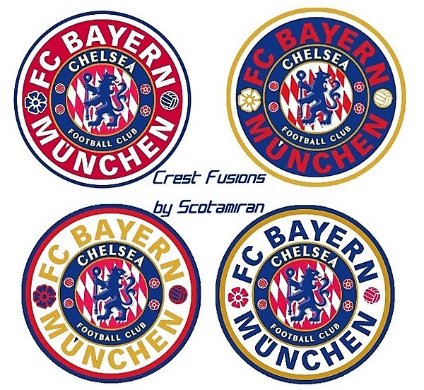 Crest Fusions - Bayern & Chelsea