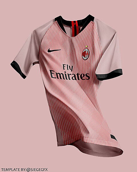 AC Milan away jersey concept
