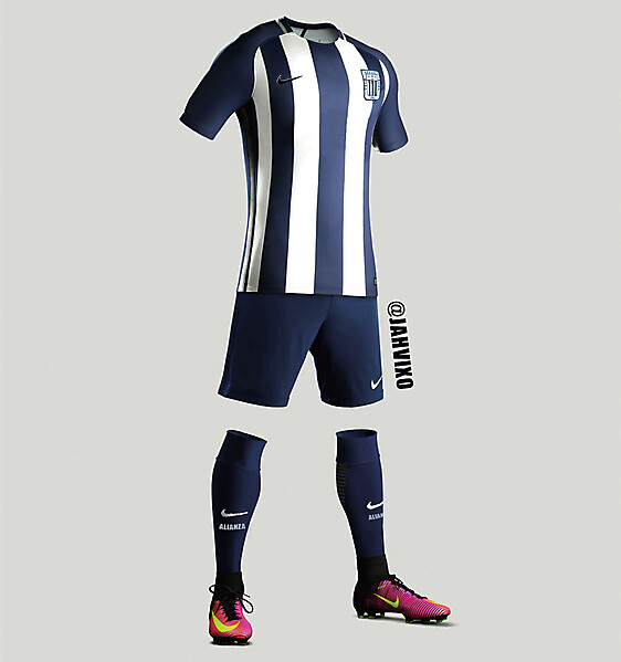 Alianza Lima 2017 Nike kit