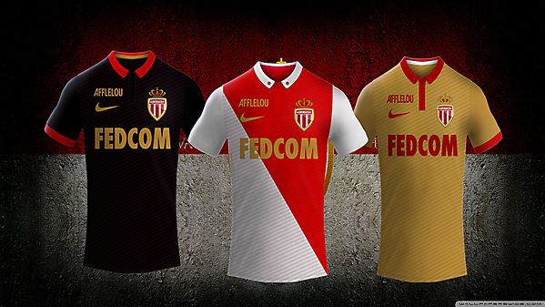 AS Monaco 16/17 Nike Kits