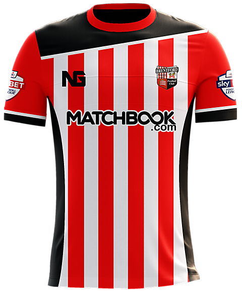 Brentford Home Jersey concept