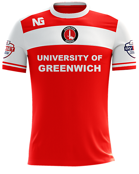 Charlton Athletic Home Jersey concept