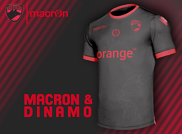 Dinamo Bucharest x Macron - Away shirt