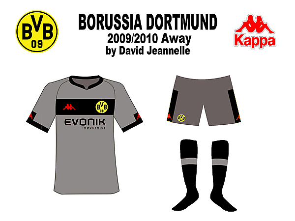 Dortmund 09/10 Mock-up designs
