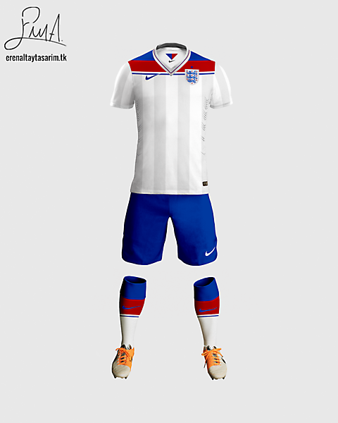 England Jersey Design