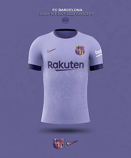 FC Barcelona AWAY Kit Concept 2021-2022 