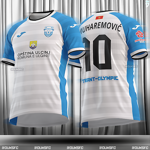 FK Otrant-Olympic Ulcinj (1.CFL Montenegro) - Home Kit
