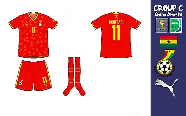 Ghana Away Kit