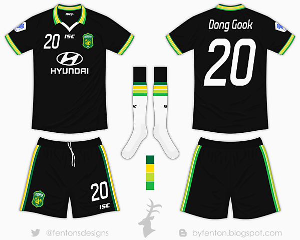 Jeonbuk Motors Away Kit - ISC [Azure League Matchday 4]