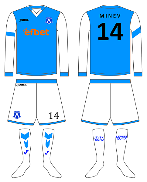 Levski Sofia Kits Fantasy