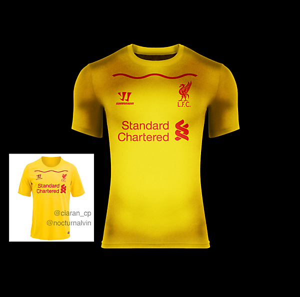 Liverpool F.C. Away 14/15 BASED ON LEAKED KIT