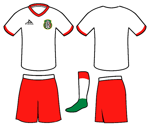 Mexico Pirma Away Kit 