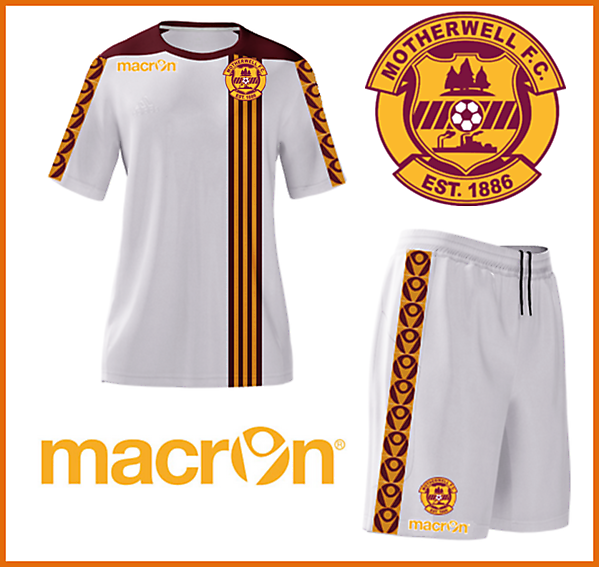 Motherwell - Macron Away Kit