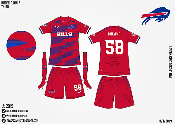 #NFLtoSoccerProject - Buffalo Bills (Third)