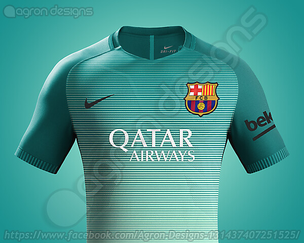 Nike Fc Barcelona 2016-17 Third Kit Possible (Updated)