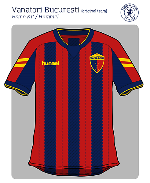 (Original team) Vanatori Bucuresti home kit