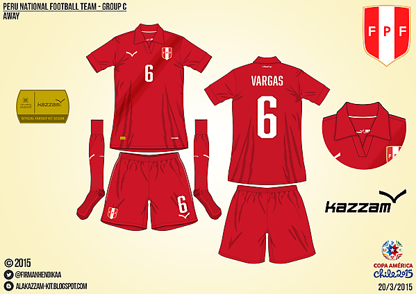 Peru Away - Group C, 2015 Copa América