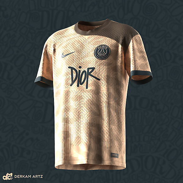 PSG x Nike x Dior - Fourth Concept 