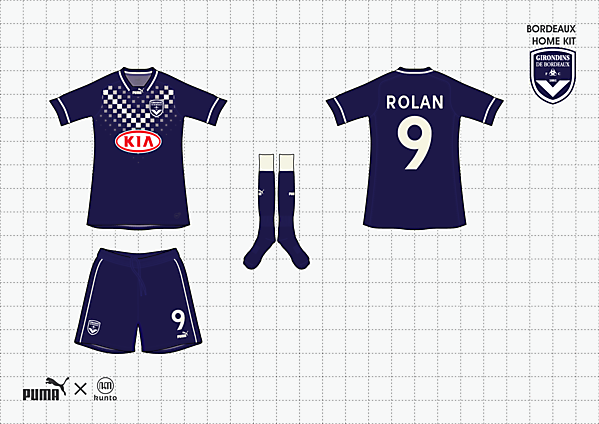 (puma x kunto) bordeaux home kit