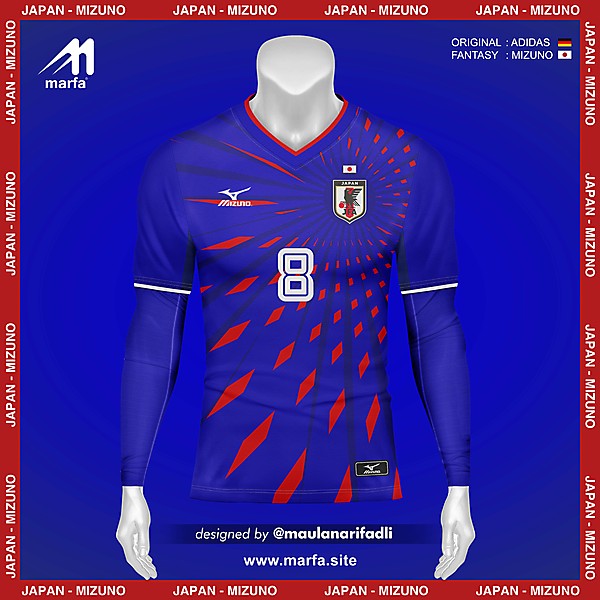 WHAT IF JAPAN NT JERSEY SPONSORED BY LOCAL APPAREL