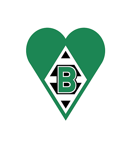 Borussia Moenchengladbach different look logo concept 